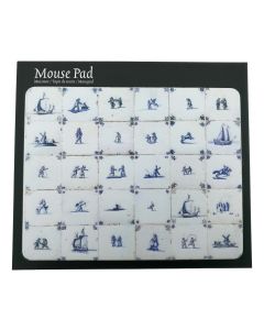 Muismat Tegels delftsblauw