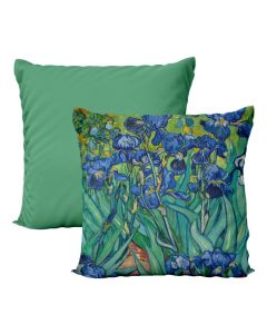 Pillowcase "Irises, Vincent van Gogh" (45 cm x 45 cm)