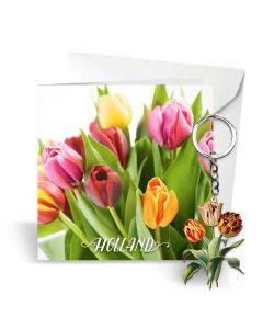 Postkaart "Lente Tulpen"