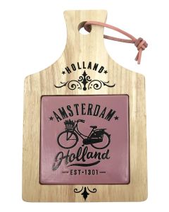 Kaasplank Amsterdam Roze