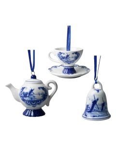 Kerst ornamenten set Windmolen