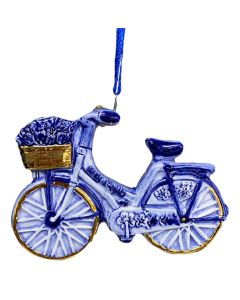 Kersthanger Fiets met Goudkleur