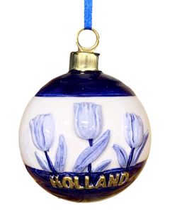 Kerstbal "Tulpen, Holland"