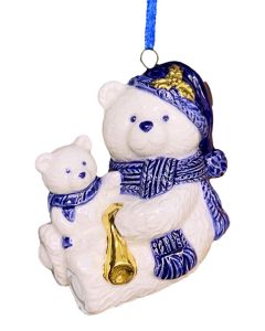 Kerstbal "Kerstbeertje"