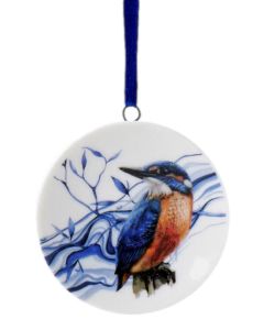 Kerstornament Ijsvogel, 6 cm
