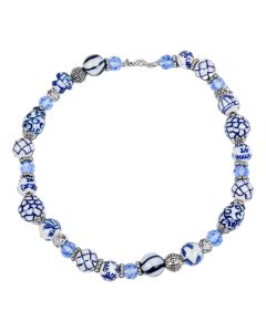 Ketting Delfts blauw Gravin
