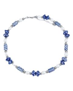 Ketting Delfts blauw 'Jonkvrouw'