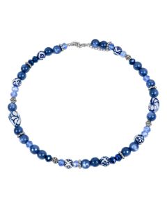Ketting Delfts blauw 'Markiezin'