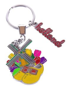 Sleutelhanger "Kleurrijk Holland" 
