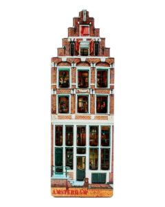 Koelkastmagneet "Amsterdam Egelantiersgracht"