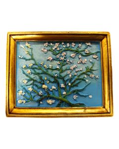 Koelkastmagneet Schilderij "Amandelbloesem" 