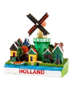 3D magneet Dorpsgezicht Holland