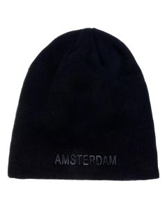 Korte Muts Amsterdam Zwart