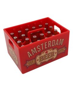 Flesopener "Het Kratje, Amsterdam Rood"