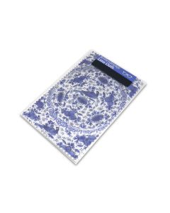 Brillendoekje, Delfts Blauw, Bord van faience