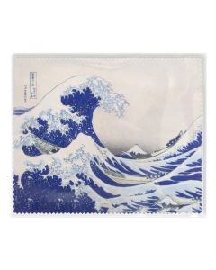 Lens Cloth "The Great Wave ", Hokusai