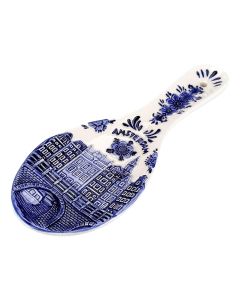 Lepelhouder Amsterdam in doosje – Delfts Blauw – 22 cm