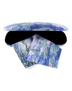 Brillenkoker Monet - Waterlelies met lensdoekje 