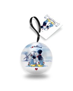 Kerstbal Kussend Paar Holland