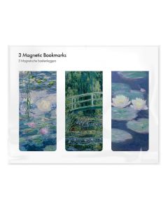 Magnetische boekenleggers set - Monet