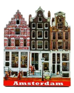 Magneet Amsterdam 3 Huisjes