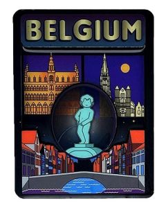 Koelkastmagneet Belgie - Manneken Pis