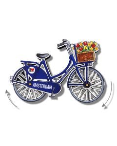 Magneet "Hollandse Blauwe Fiets" 