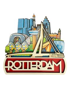 Koelkast Magneet "Rotterdam Stijlvol Deco"