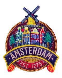 Magneet Epoxy Vintage Amsterdam