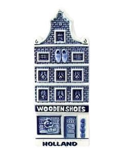 Magneet Klompen Winkel / Delftsblauw Holland