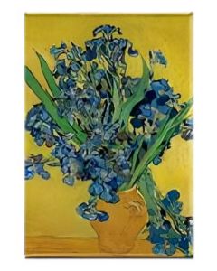 Magneet Van Gogh - Irissen