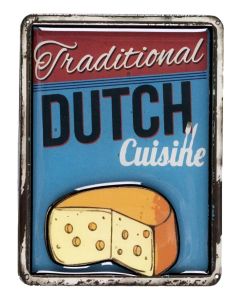 Koelkastmagnet Dutch Cuisine - Kaas
