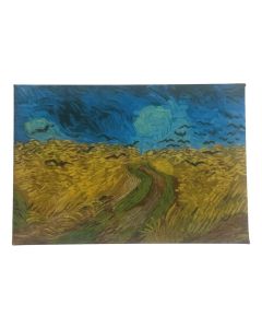 Magneet Van Gogh Korenveld met kraaien