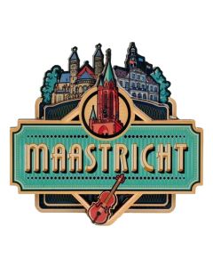 Magneet Maastricht - Vintage Blue 