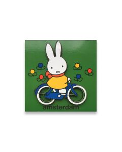Magneet "Nijntje op fiets"