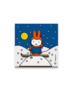 Magneet "Nijntje op ski’s"