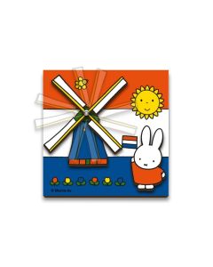 Magneet "Nijntje met Windmolen, Nederland"