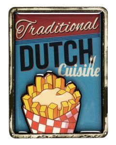 Koelkastmagnet Dutch Cuisine - Patat