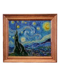 Magneet 'van Gogh' - Sterrennacht - steen