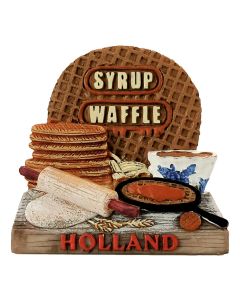 Magneet Polystone 3D Stroopwafels