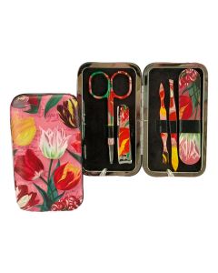 Manicureset 'Pretty Tulips' - Roze 