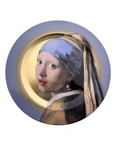 Bord Vermeer Meisje met de Parel, 26 cm