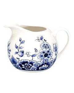 Melkkan Delfts Blauw - Bloemenmotief