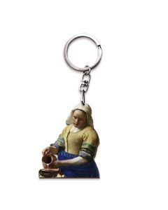 Sleutelhanger Vermeer - Het Melkmeisje