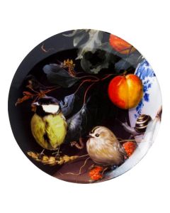 Wandbord "De Koolmees in Stilleven", 20 cm