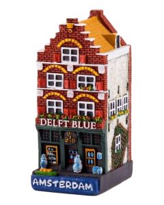 Mini Huisje Amsterdam "Delft Blue"