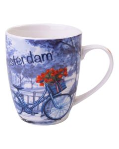 Mok Amsterdam Fiets, groot