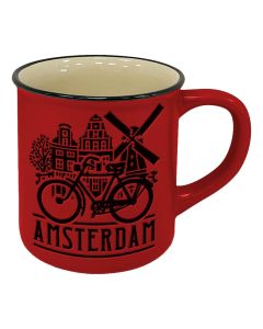 Mok Amsterdam - Rood - Groot