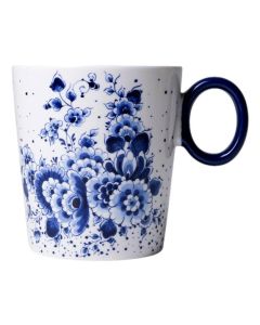 Mok Blauwe Stip - Bloemenzee - Keramiek - 300 ml