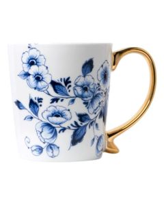Mok Bloemen goud